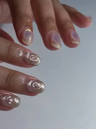 ショート ネイルサロンéclat所属・eclat エクラのネイルデザイン