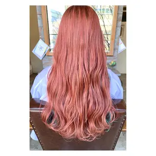 ロング カラー ヘアアレンジ merci.所属・🌻あいり merci.🌻のヘアスタイル