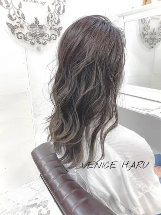 セミロング カラー レイヤーカット/艶髪 🌈高橋遥香🌈のヘアスタイル