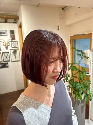 ショート カラー UNU【ユヌ】所属・＊UNU＊ RICOのヘアスタイル