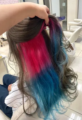 ロング カラー ️🫧 ꒰ঌ丸岡美空໒꒱のヘアスタイル