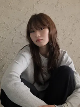 ロング カラー tenn 栄店所属・ｍｅｉ .のヘアスタイル