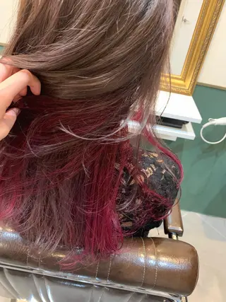 セミロング 大木 華のヘアスタイル