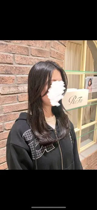 セミロング 似合わせ·ストレート /サカキ ヒナタ🌻のヘアスタイル