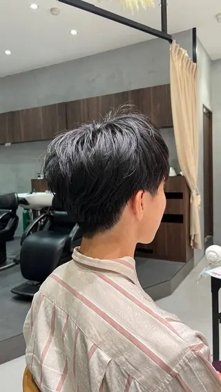 メンズ 盛れる顔周り/髪質 改善/ふみか🩰🤍のヘアスタイル