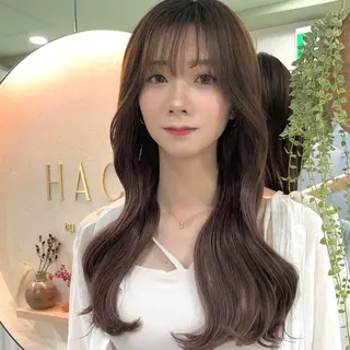 ロング カラー MOE🐈‍⬛🎀 エクステ/ワンホンのヘアスタイル