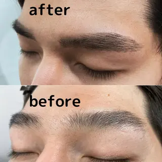 メンズ アイブロウ CHELSEA  梅田所属・OKADA/メンズ /カット/眉/縮毛のヘアスタイル