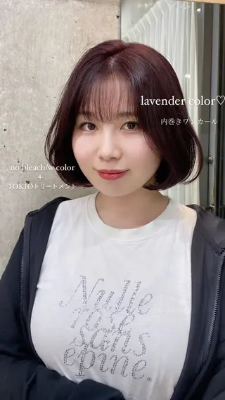 ショート 透明感 color♡ Ibukiのヘアスタイル