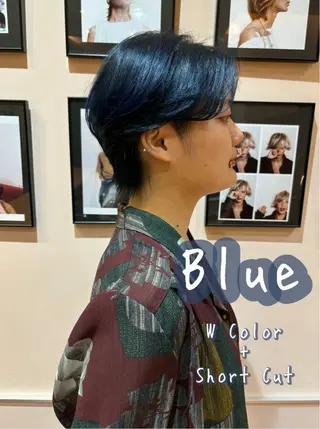 ショート カラー 髪師kenjiro所属・五十嵐 未悠のヘアスタイル