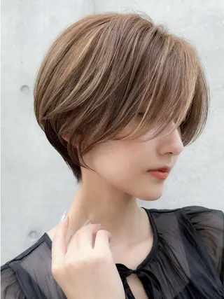 ショート フラミューム 伊勢崎のヘアスタイル