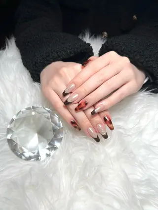 ネイル 井尻 紗菜のネイルデザイン