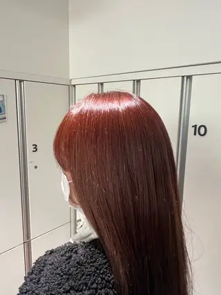 ロング カラー … …のヘアスタイル