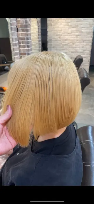 ミディアム カラー ACROあべの店所属・艶カラー/インナー /グラデ/大西小百合のヘアスタイル