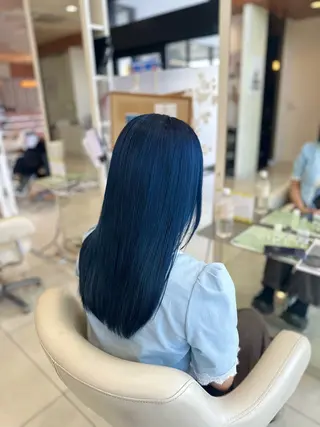セミロング アンフェリール原島店 ﾌｪﾙﾅﾝﾀﾞのヘアスタイル