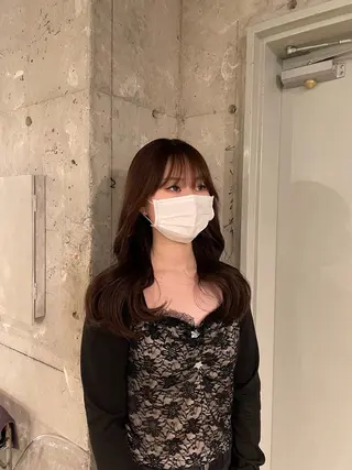 カラー 🤍ベージュ/透明感 韓国ヘア/まりん🤍のヘアスタイル