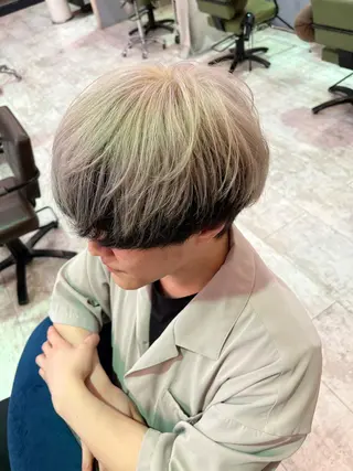 カラー plaatje ハルトのヘアスタイル