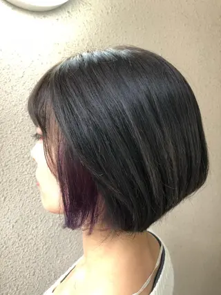 ミディアム カラー パーマ ヘアアレンジ メンズ キッズ ネイル マツエク・マツパ 新宿/髪質改善/ 美髪矯正✨浅江通友のヘアスタイル