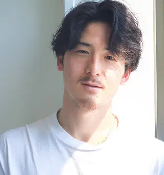 ショート メンズ ニュアンスパーマ/ メンズカット田島勇樹のヘアスタイル
