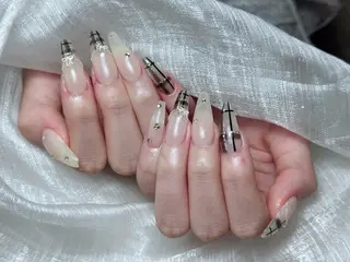 ネイル Jenn Nail_ ヘビのネイルデザイン