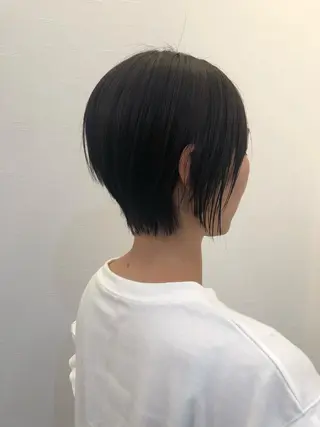 ショート Ruang所属・ツノガイ エリのヘアスタイル