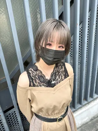 ショート カラー 【.ico】心斎橋 飛田ゆうきのヘアスタイル