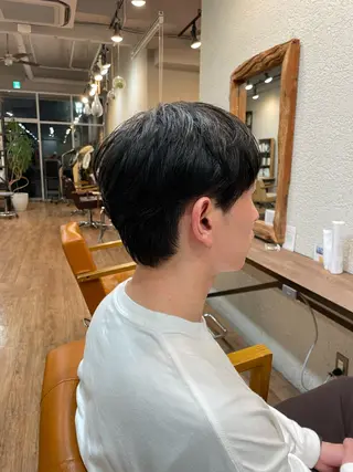 ショート メンズ オオシマ ミユのヘアスタイル