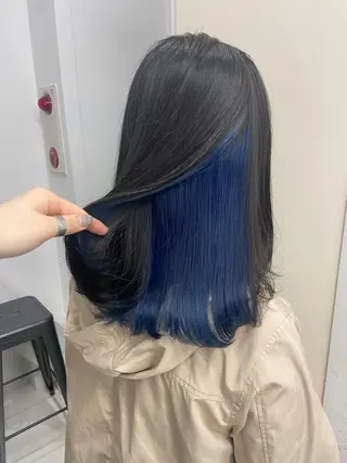 ミディアム 韓国レイヤー/ヘア カラー🎀ayamiのヘアスタイル