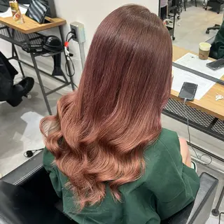 ロング カラー いろあそび所属・12月限定🉐カット モデル募集🉐のヘアスタイル