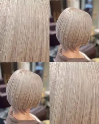 ショート カラー SARAJU所属・ハイトーンカラー/ SARAJU　なごむのヘアスタイル