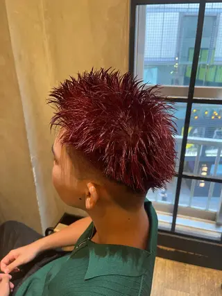 ショート 和 真のヘアスタイル