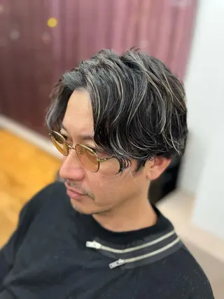 カラー メンズ 【ショートボブ🤎】 YU-KAのヘアスタイル