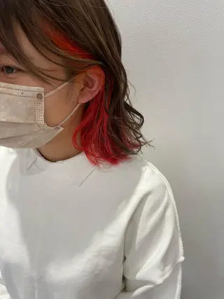 ミディアム 🪴酒井 可南子🪴のヘアスタイル