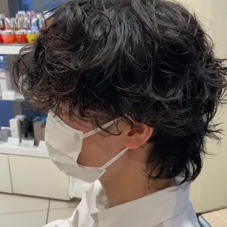パーマ メンズ メンズ縮毛矯正 ♠️店長下平隼人のヘアスタイル