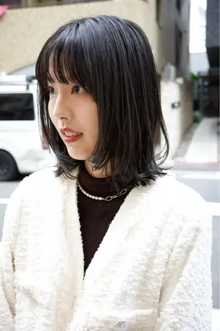 ミディアム カラー 渡邉 悠斗のヘアスタイル