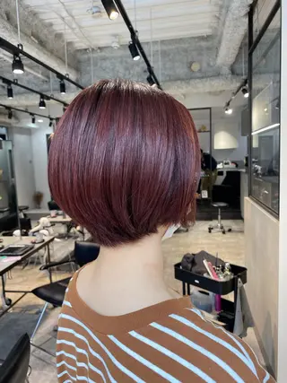 ショート カラー M IIのヘアスタイル