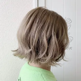 ミディアム カラー 韓国ヘア /男女❄️ 細江 美紅のヘアスタイル