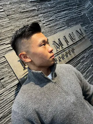 ショート メンズ 圓子 快のヘアスタイル