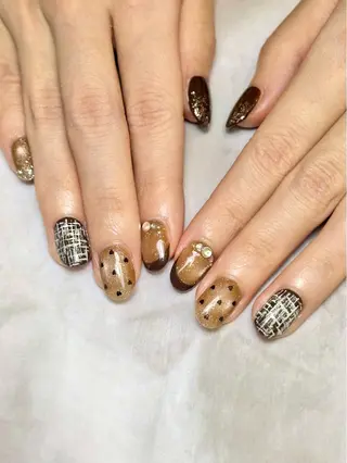 ネイル TOPAZ恵比寿所属・Tsuno Nagisaのネイルデザイン