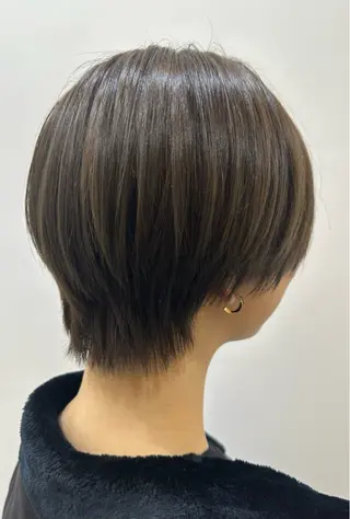ショート ボブxショートボブ 葛西凌大のヘアスタイル