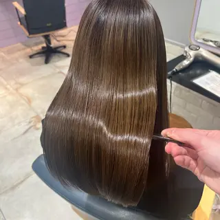 セミロング 髪質改善✨石塚 真梨奈のヘアスタイル