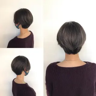 ショート カラー パーマ ヘアアレンジ メンズ キッズ ネイル マツエク・マツパ ✨最強美容師✨ 💙にっしー西村💙のヘアスタイル
