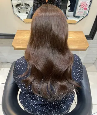 ロング カラー GRANMASH あきほのヘアスタイル