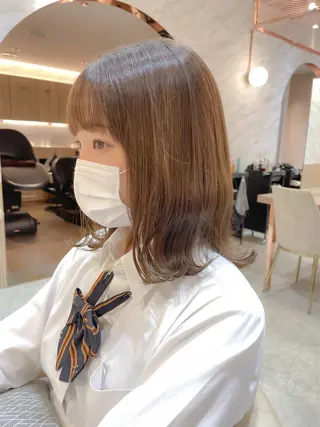 セミロング 🌹ボブ/髪質改善 韓国ヘア🌹澤口龍成のヘアスタイル