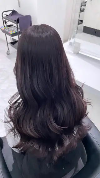 ロング カラー ♡艶髪ブラウン himi♡のヘアスタイル