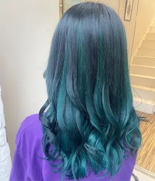 ロング EARTH 山﨑龍馬のヘアスタイル