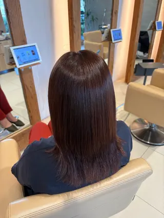 カラー 小嶋 菜央のヘアスタイル