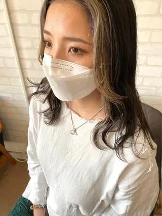 セミロング cocoluana(ココルアナ)所属・韓国風ヘア専門 🇰🇷Noaのヘアスタイル