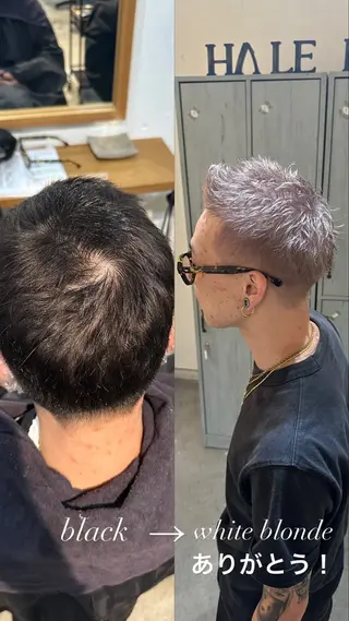 カラー メンズ hair station HaLe'L.A所属・金川 宗一郎のヘアスタイル