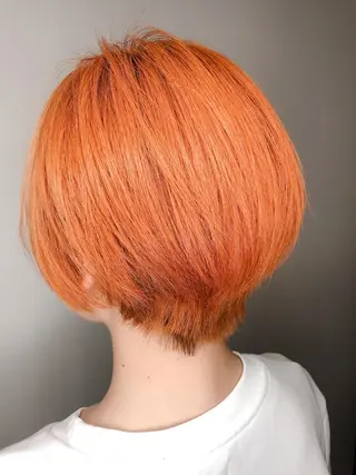 ショート カラー 髪質改善ioLu 伊藤サダキのヘアスタイル