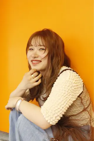 セミロング anon所属・田中 結月のヘアスタイル